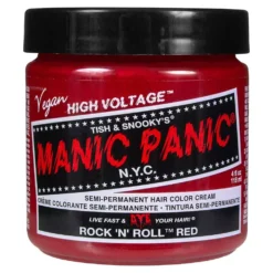 Manic Panic Semi-Permanent Hair Color Cream Rock 'n' Roll Red