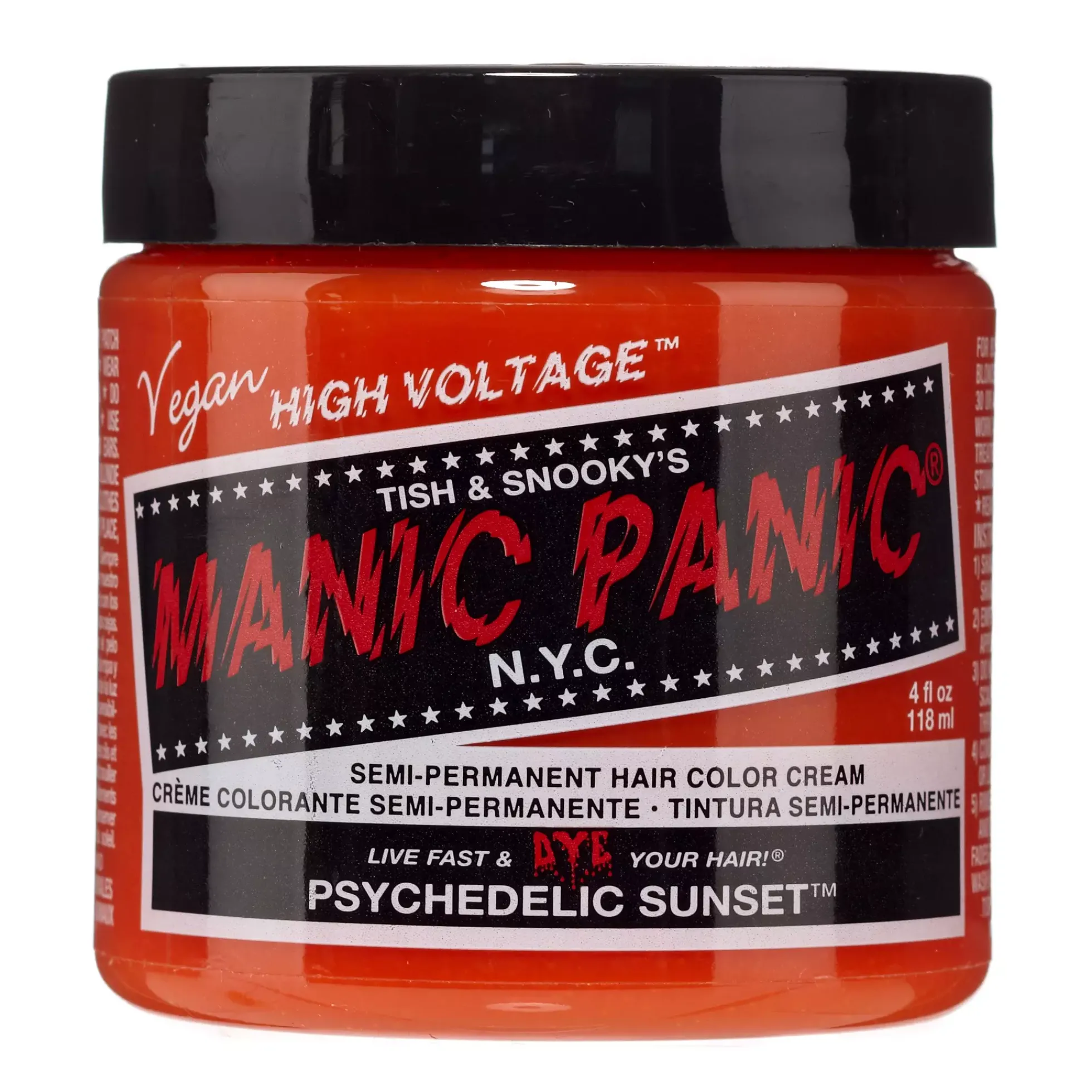 Manic Panic Semi-Permanent Hair Color Cream Psychedelic Sunset