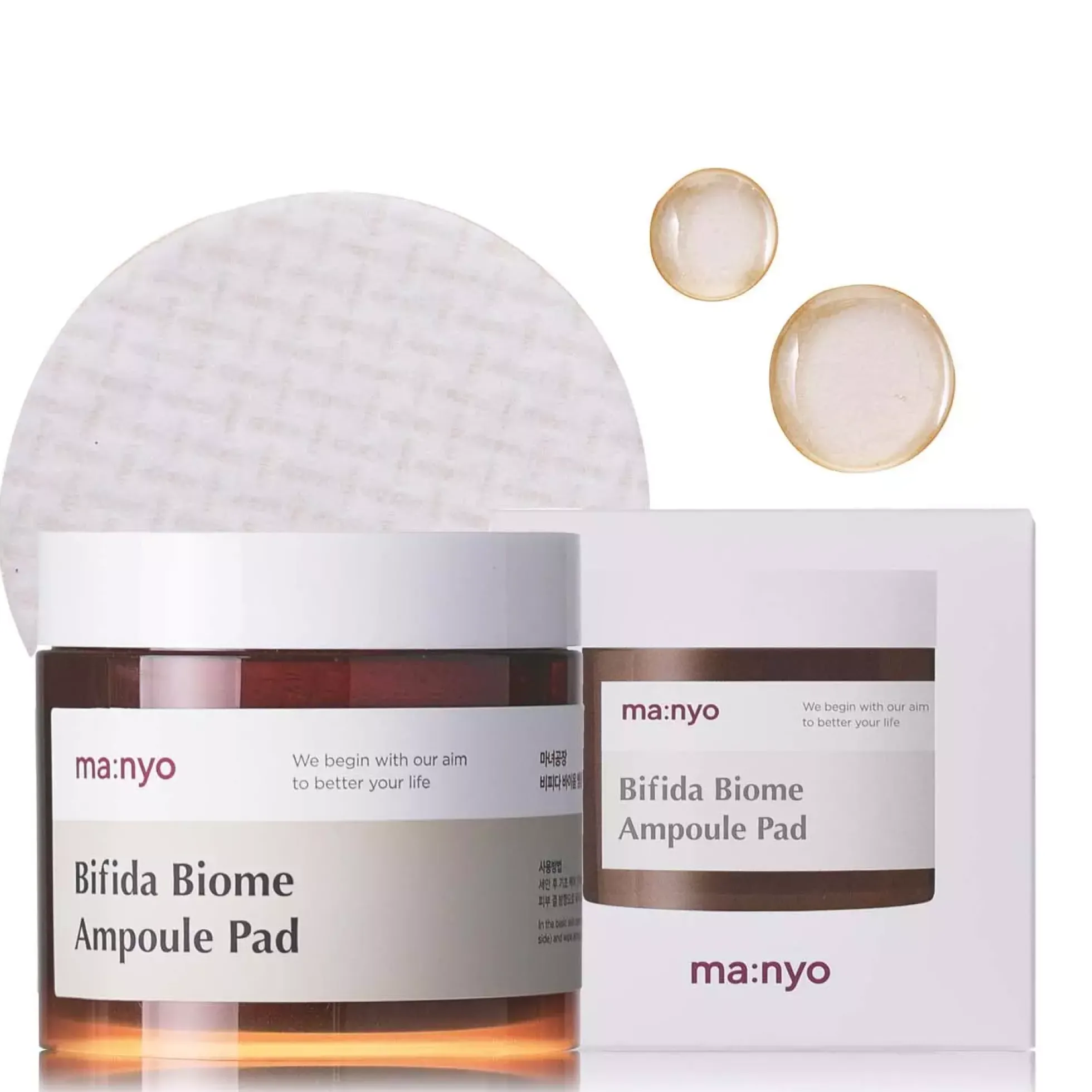 Ma:nyoBifida Biome Ampoule Pad 70 sheets 150 ml