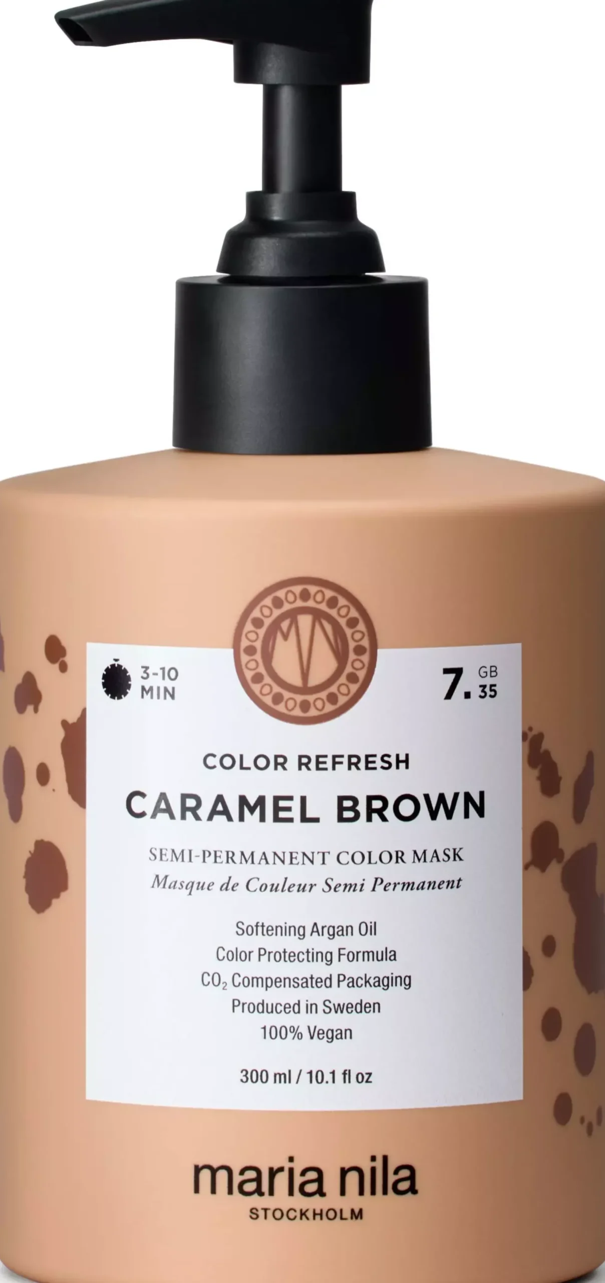maria nilaColour Refresh Semi-Permanent Color Mask 7.23 Beige Brown