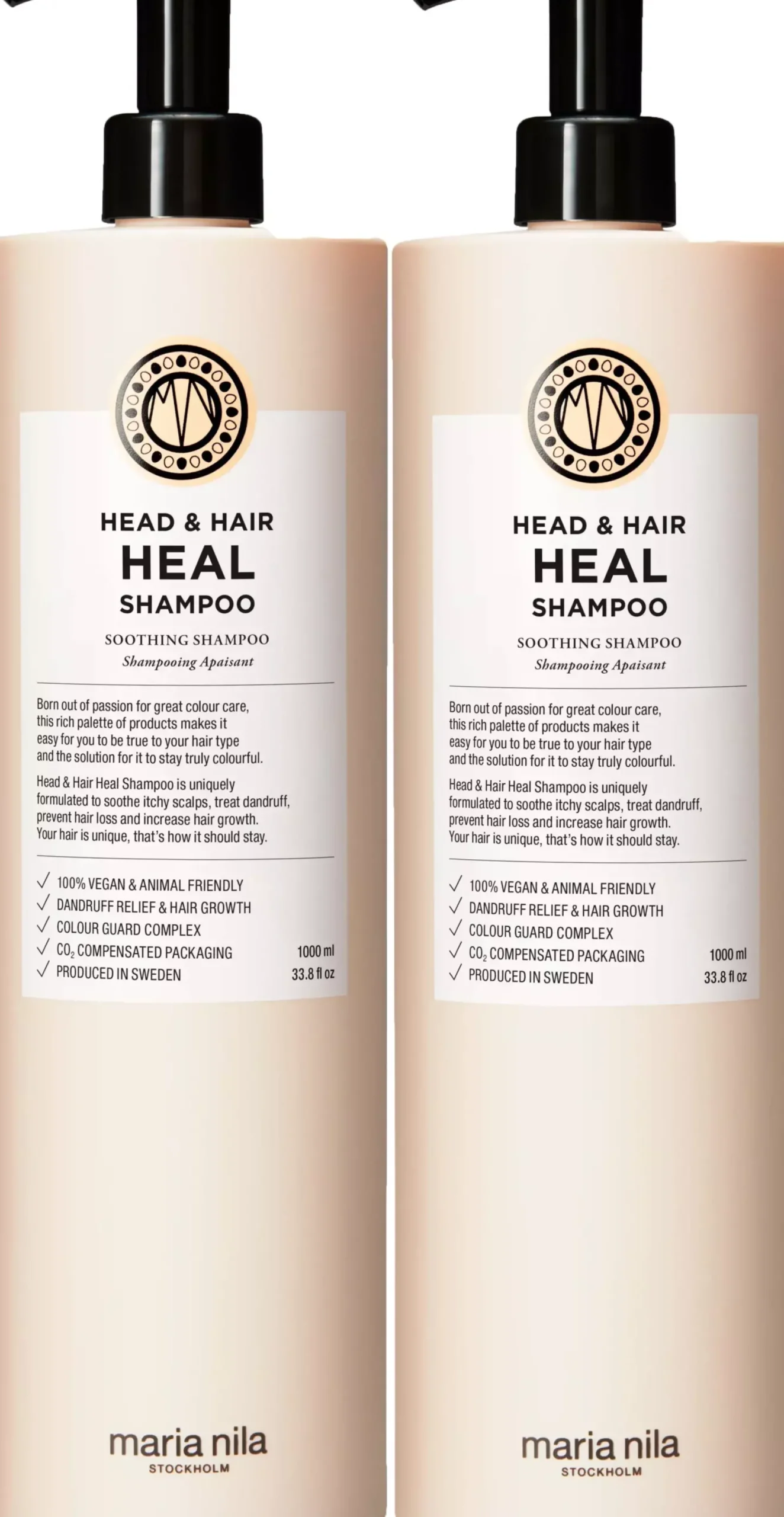 maria nilaHead & Hair Heal Shampoo 1000 ml x 2