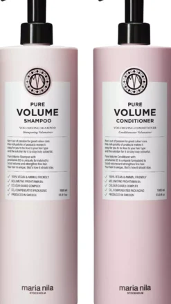 maria nilaPure Volume Bundle Shampoo Bundle Shampoo 1000 ml & Conditioner 1000 ml