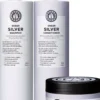 maria nilaSheer Silver Bundle Shampoo 1000 ml & Conditioner 1000 ml & Masque 250 ml