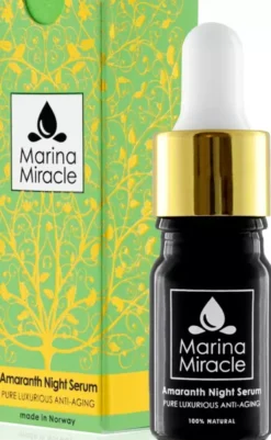 Marina Miracle Amaranth Night Serum -Travel size 5 ml