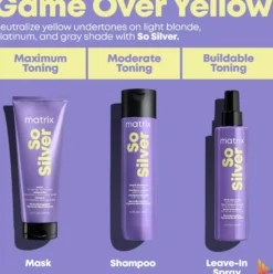 MatrixSo Silver Total Results Purple Shampoo 300 ml