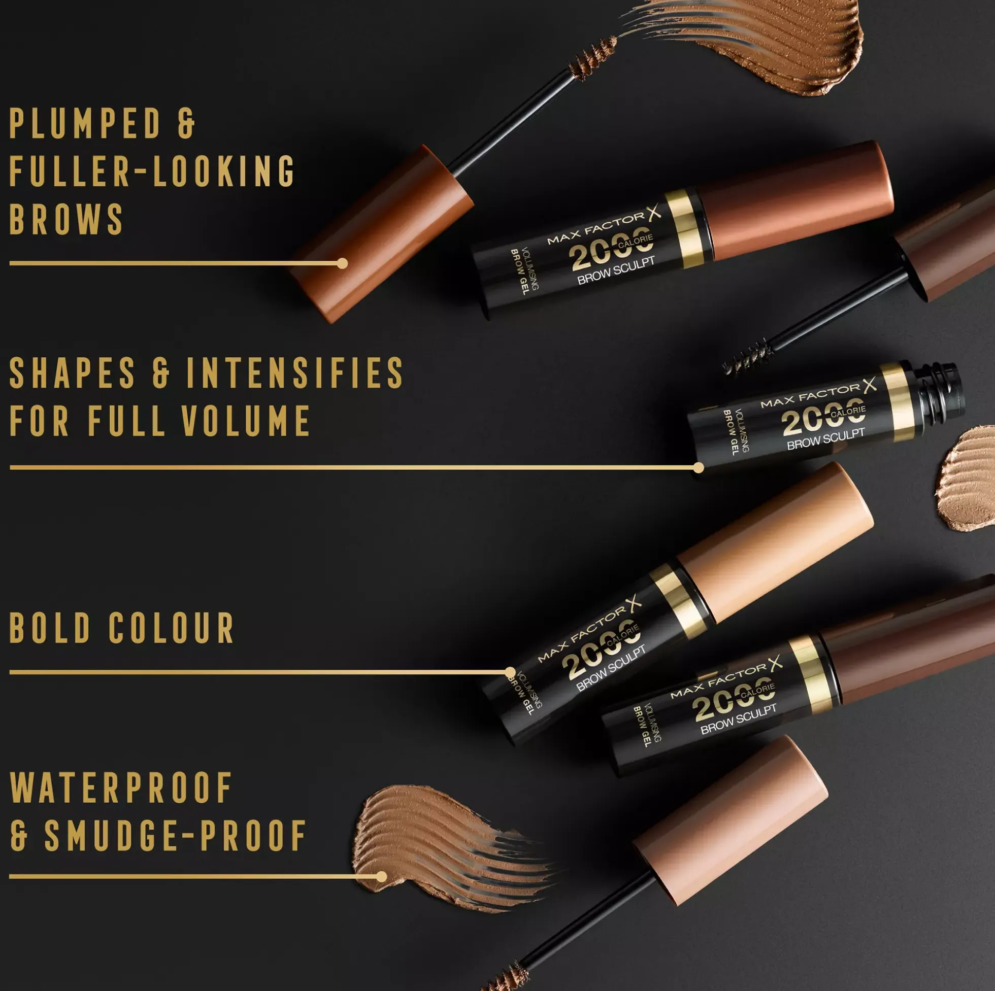 Max Factor2000 Calorie Brow Sculpt Gel 003 Brown
