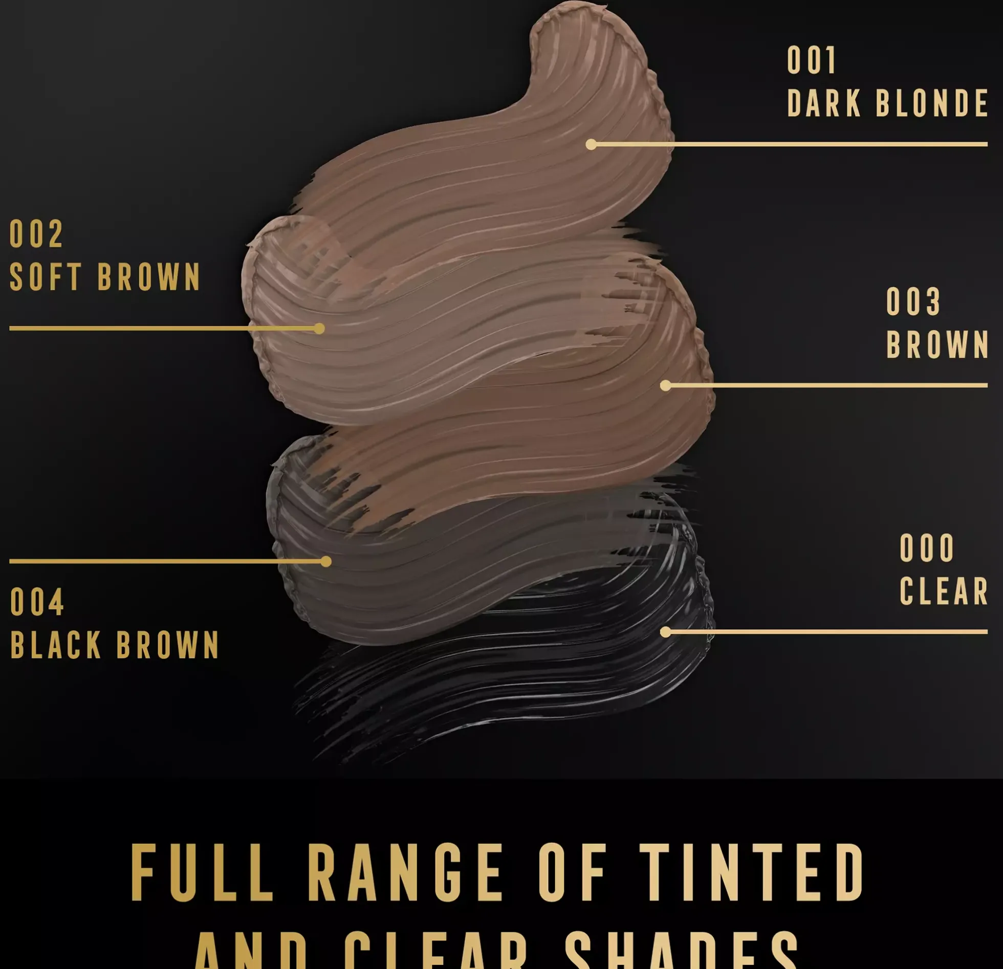 Max Factor2000 Calorie Brow Sculpt Gel 003 Brown