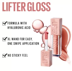Maybelline New York Lifter Lip Bundle Gloss 21 Gummy Bear & Liner 06 Line Leader