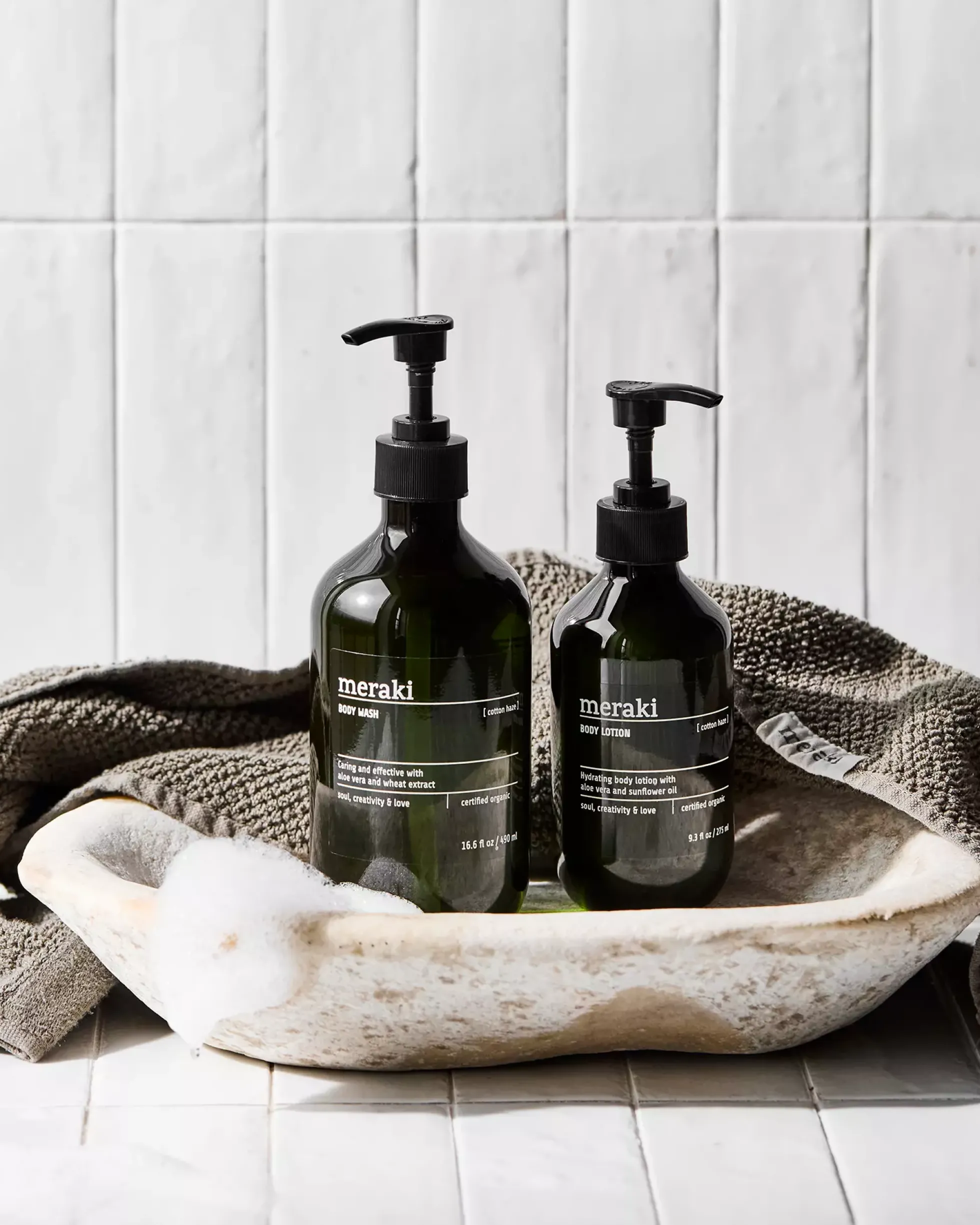 MerakiCotton Haze Body Wash 490 ml