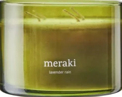 MerakiLavender Rain Scented Candle Medium