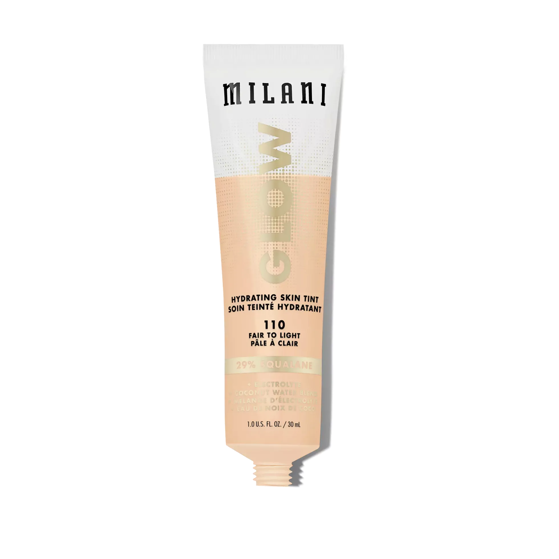 Milani Glow Hydrating Skin Tint 110 Fair to Light