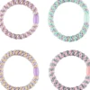Mineas Scrunchie 4 Pcs Pastel Multicolored
