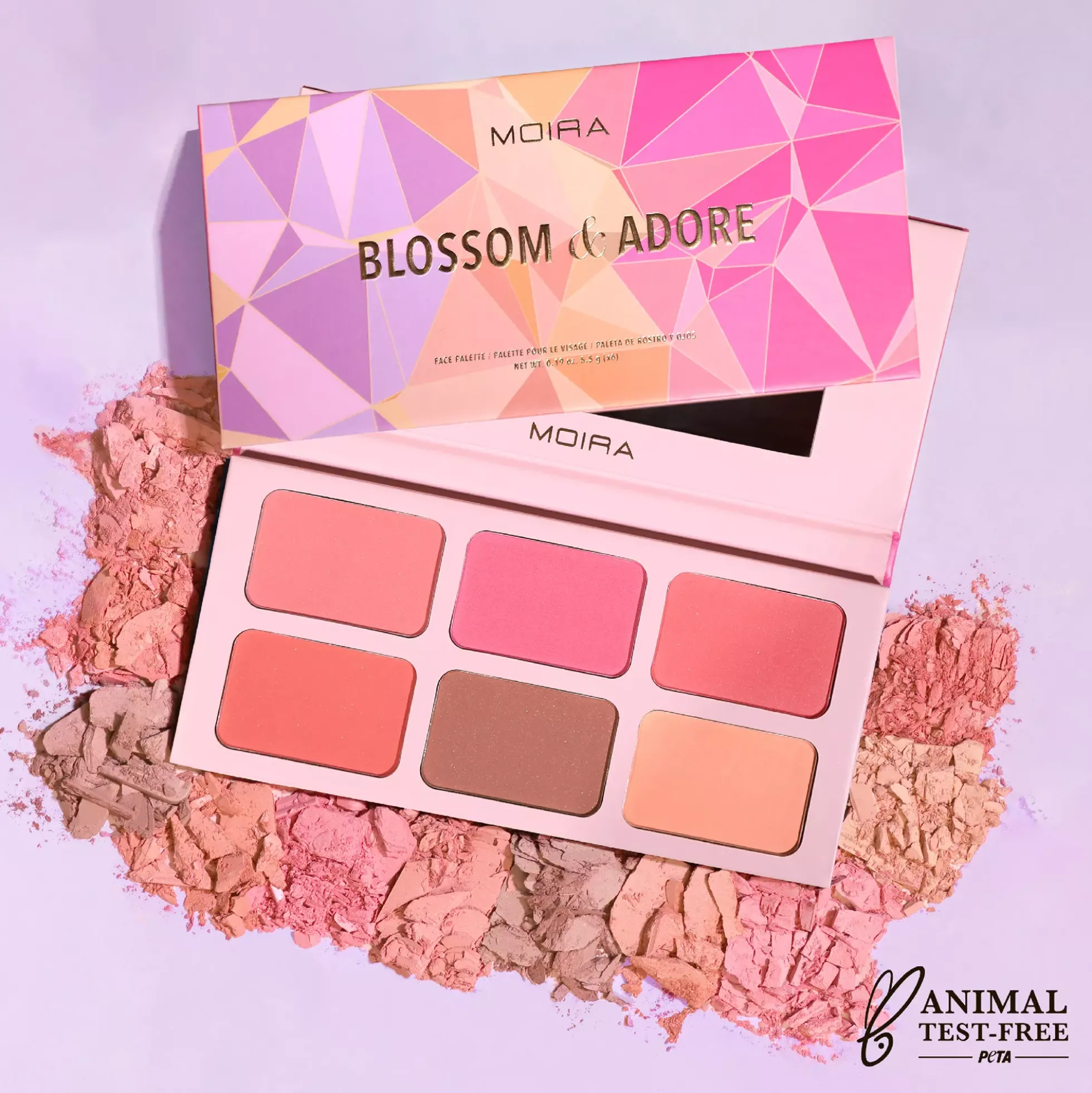 Moira Blossom & Adore Face Palette
