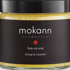 MokannOrange & Cinnamon Body Salt Scrub 300 g
