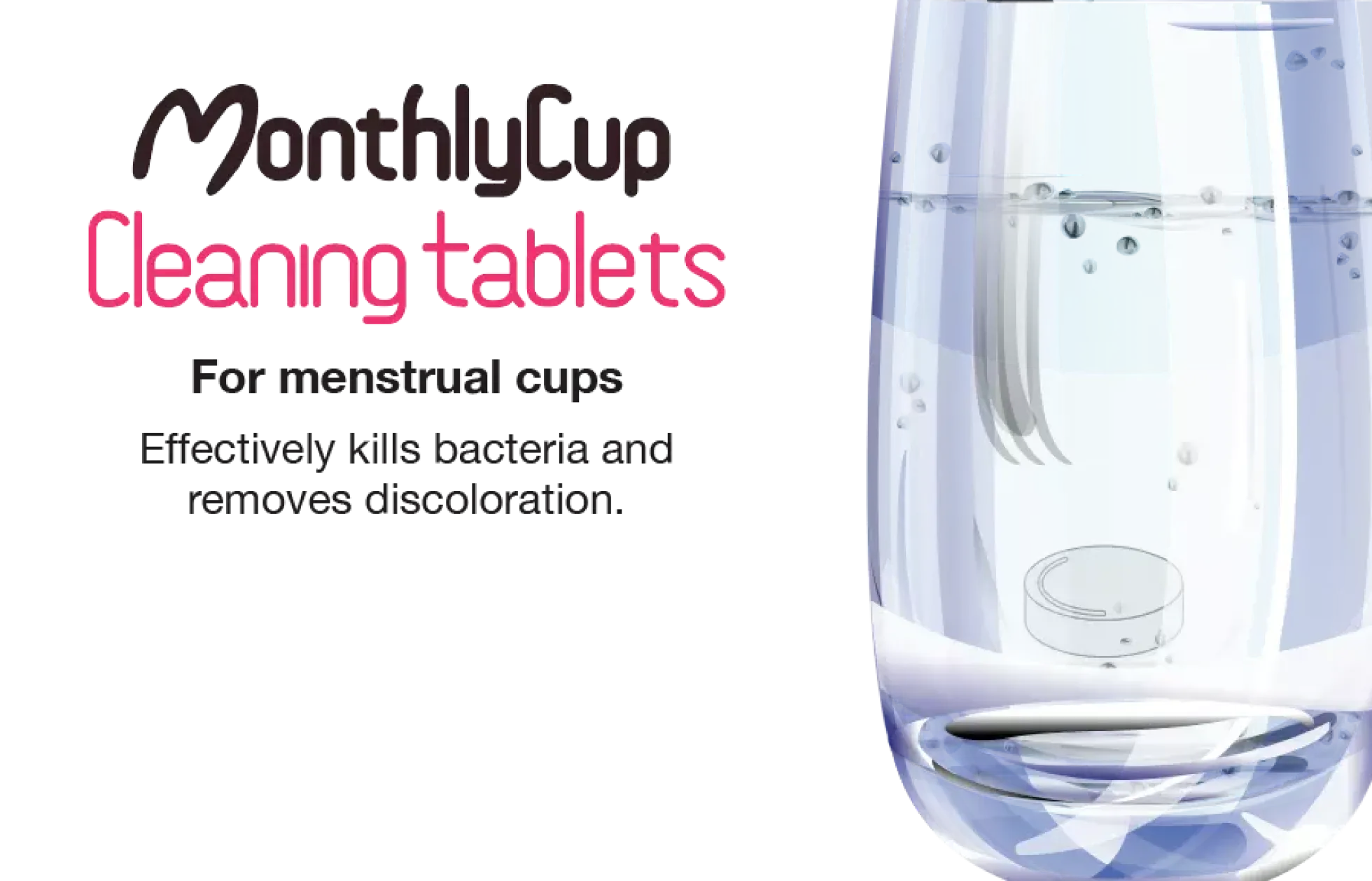 MonthlyCup Cleaning tablets