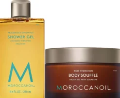 Moroccanoil Bundle Shower Gel 250 ml & Body Soufflé 200 ml