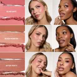 Morphe Cheek Thrills Multi-Finish Face Trio Beach Bonfire