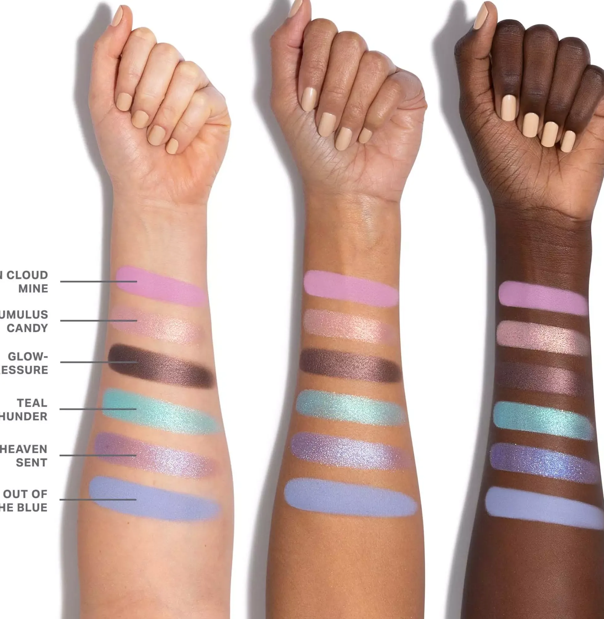 Morphe 6-Pan Eyeshadow Palette Sky-Fi