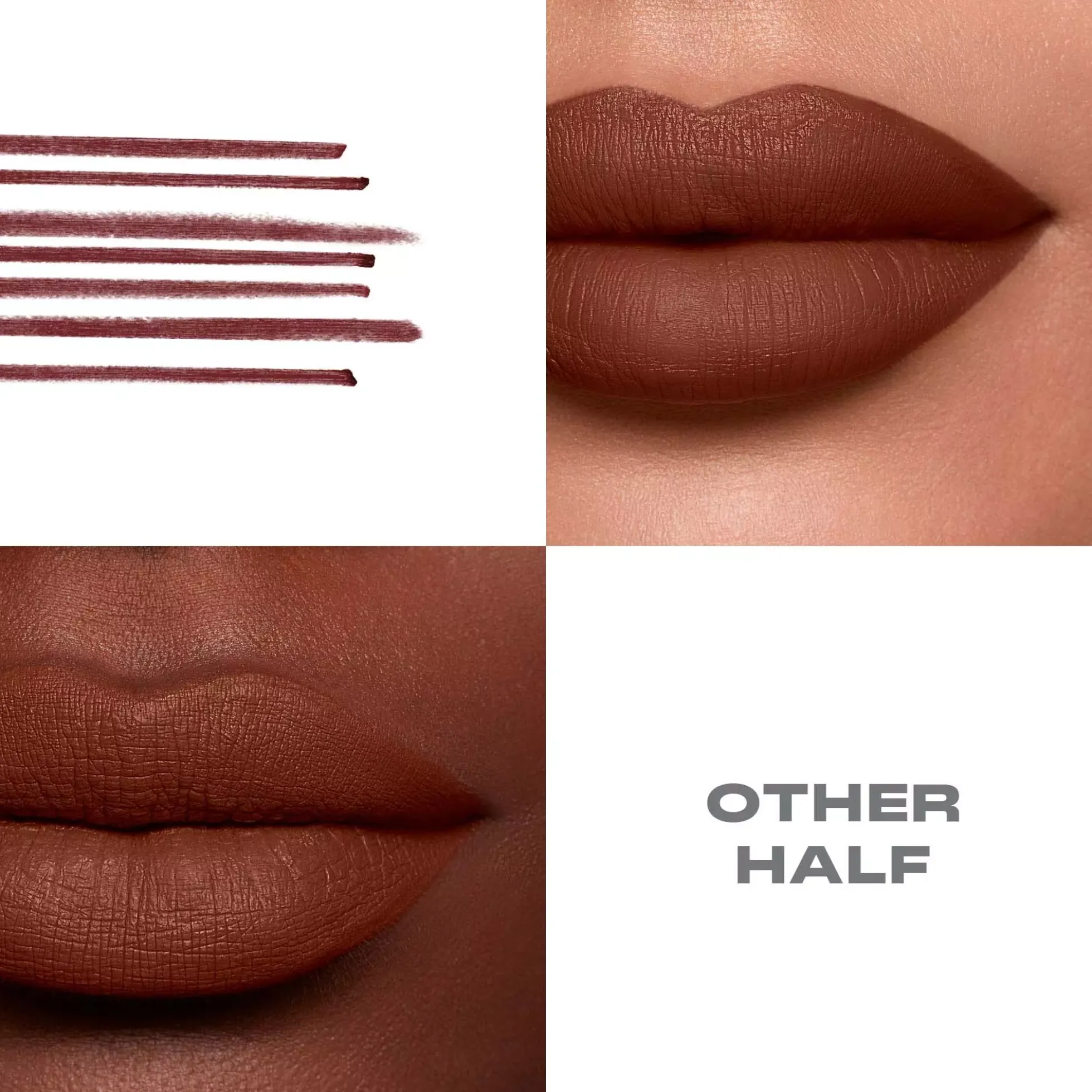 Morphe Soulmatte Filling Gel Lip Liner Other Half