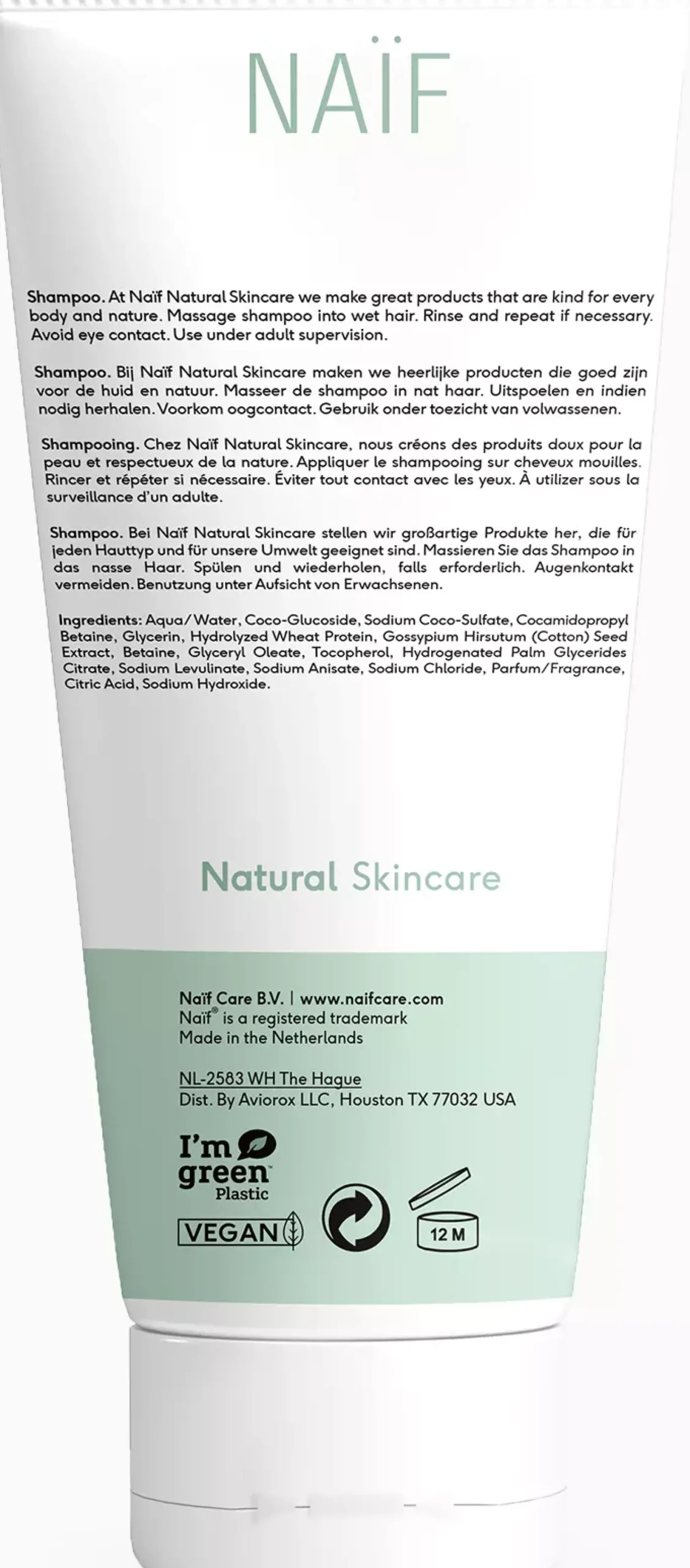 NAÏFBaby & Kids Nourishing Shampoo 500 ml