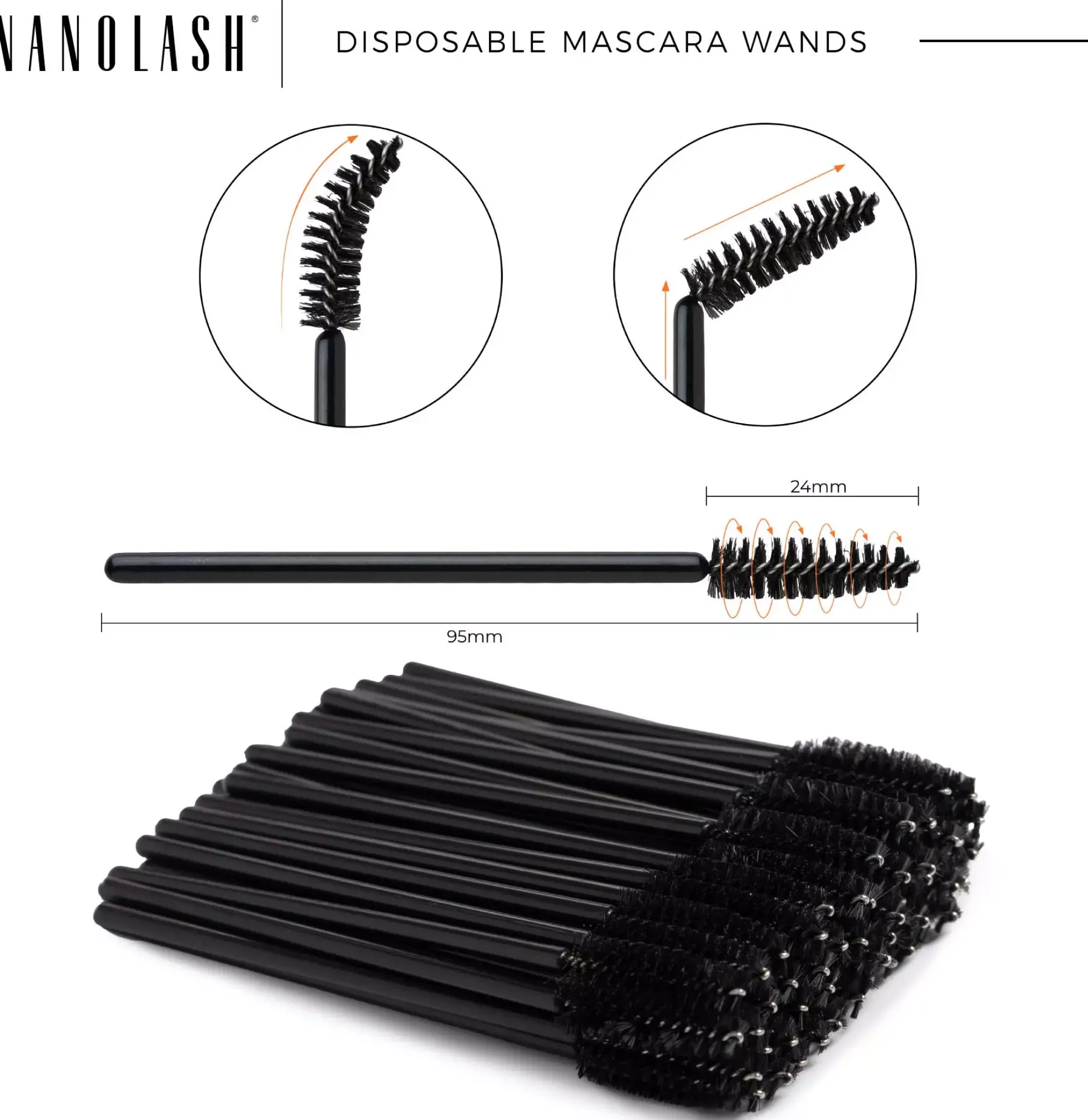 Nanolash Disposable Mascara Wands