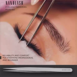 Nanolash Eyelash Tweezers Pointed