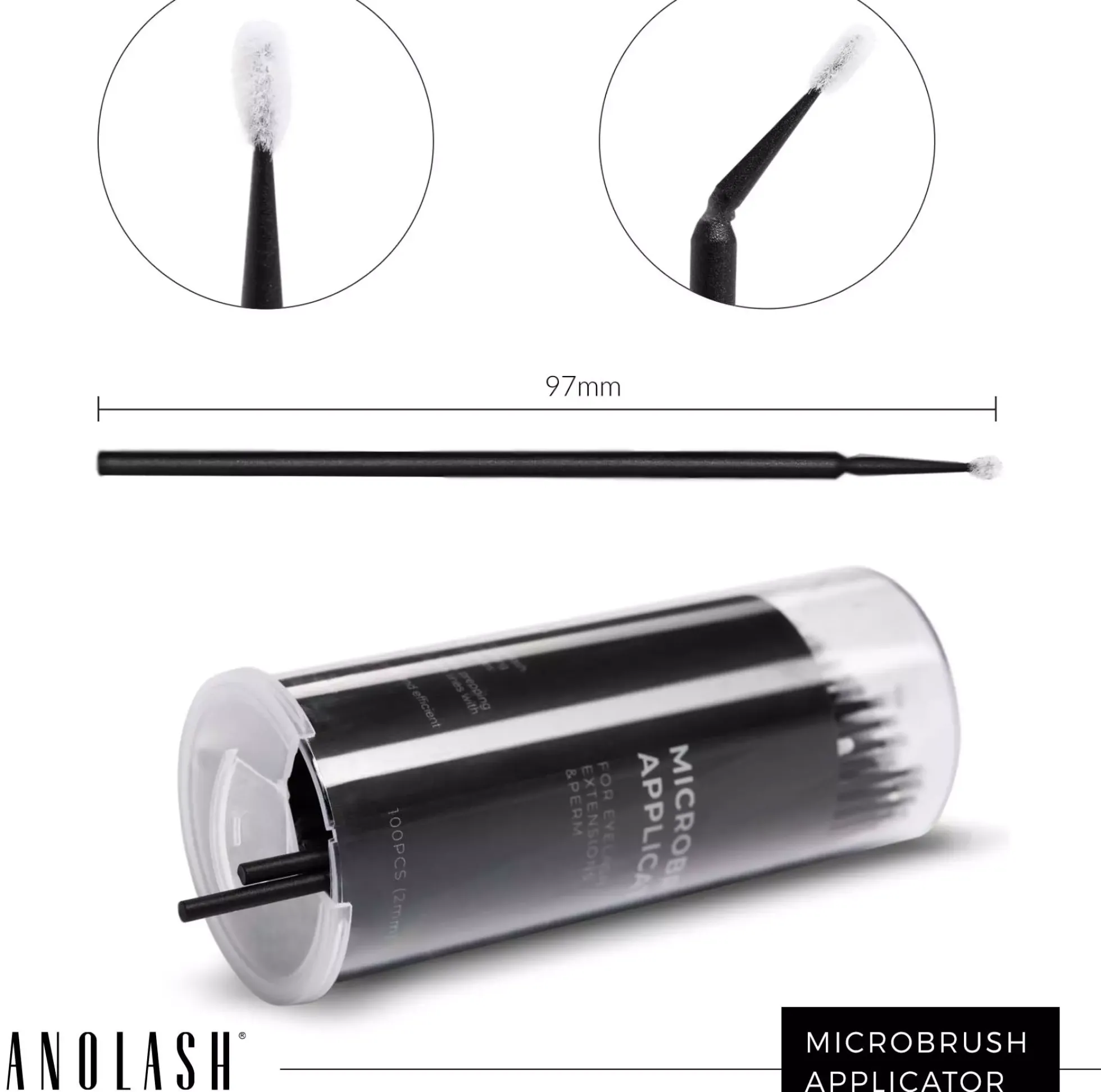 Nanolash Microbrush Applicators 2,5 mm