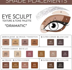 Natasha Denona Eye Sculpt Texture and Tone Palette Dramatic