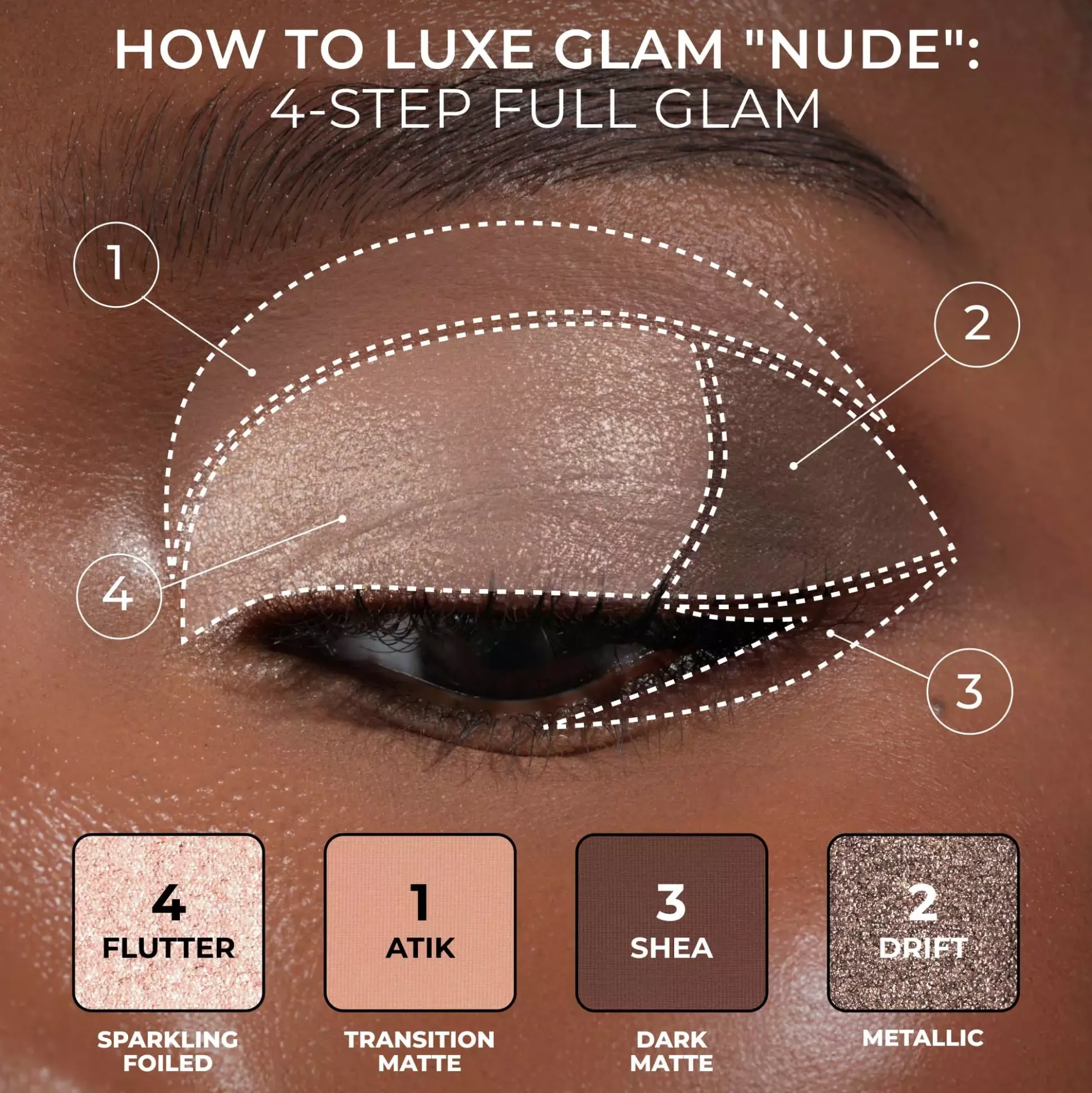 Natasha Denona Luxe Glam Compact Nude
