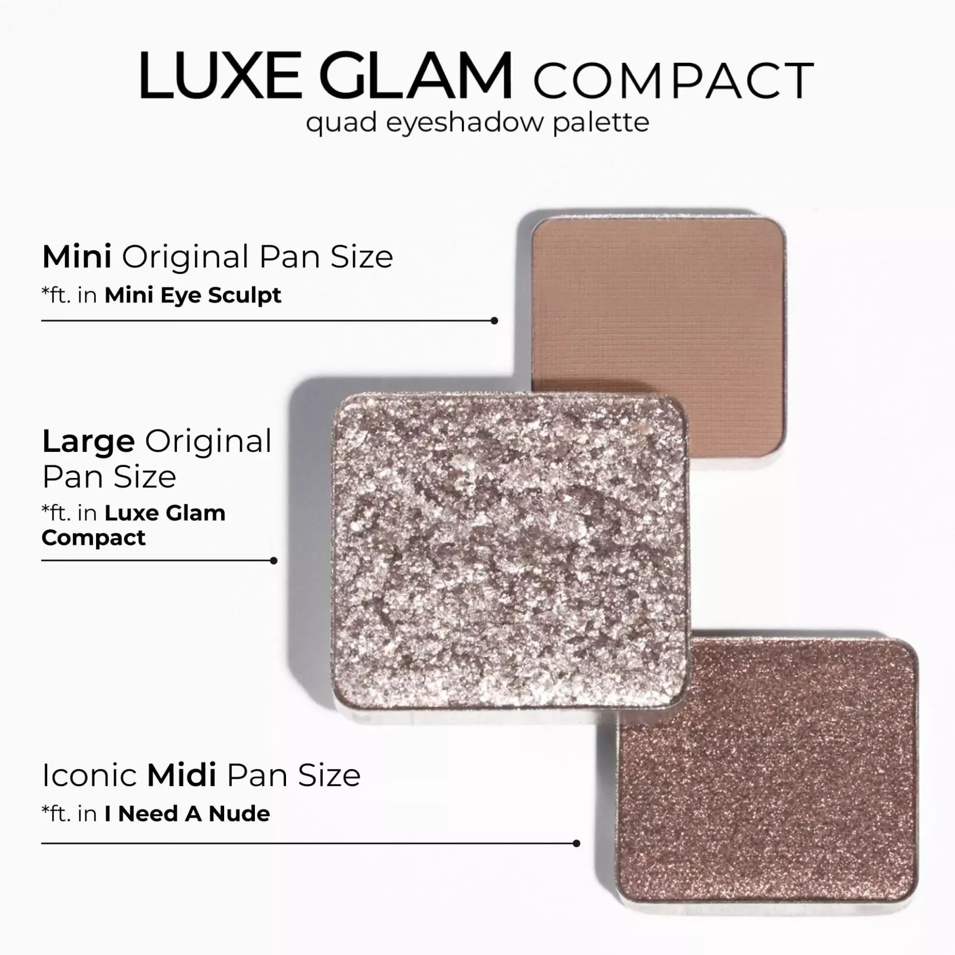 Natasha Denona Luxe Glam Compact Nude