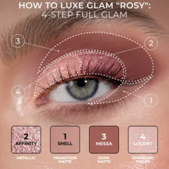 Natasha Denona Luxe Glam Compact Rosy