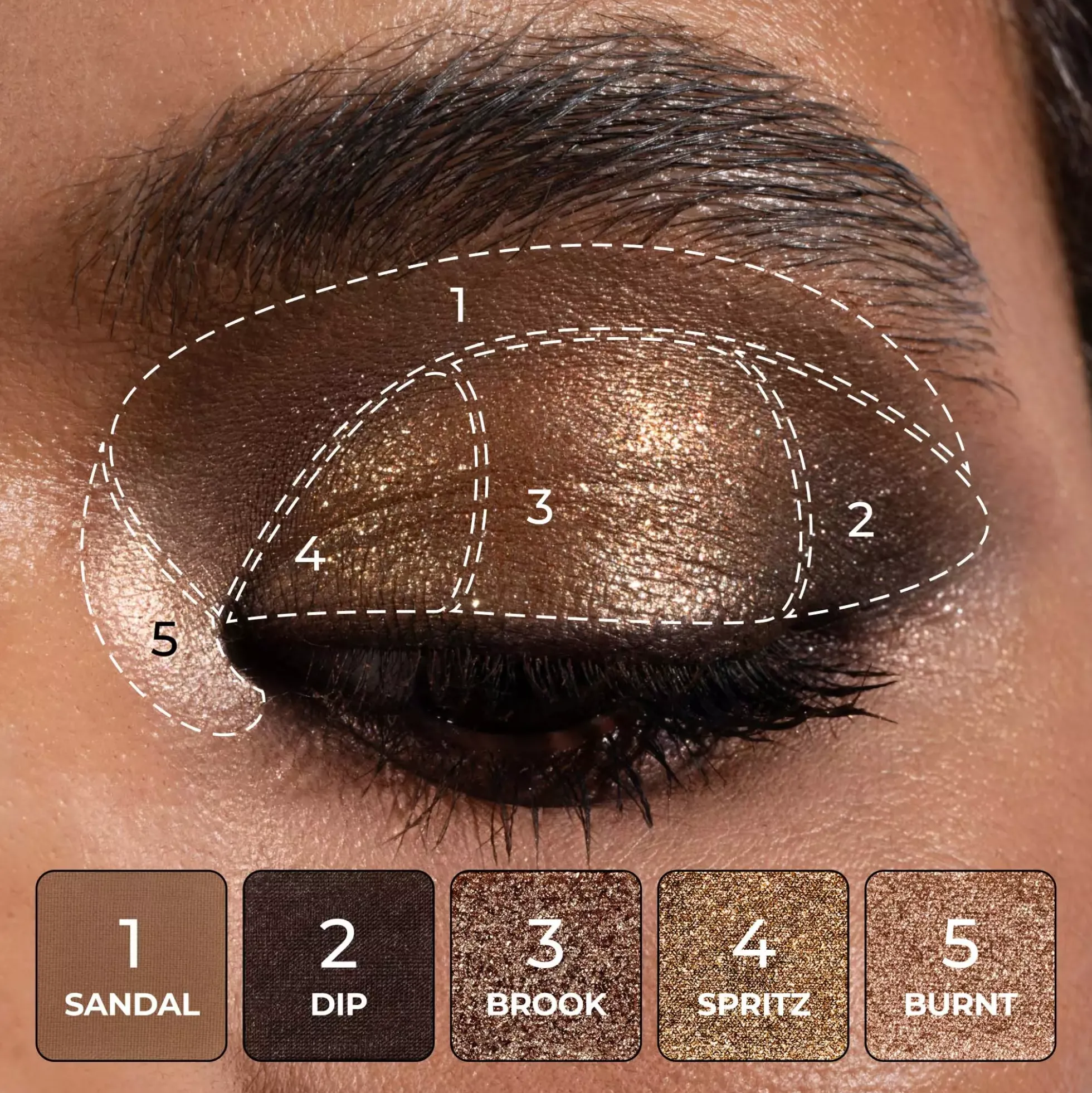 Natasha Denona Tan Eyeshadow Palette