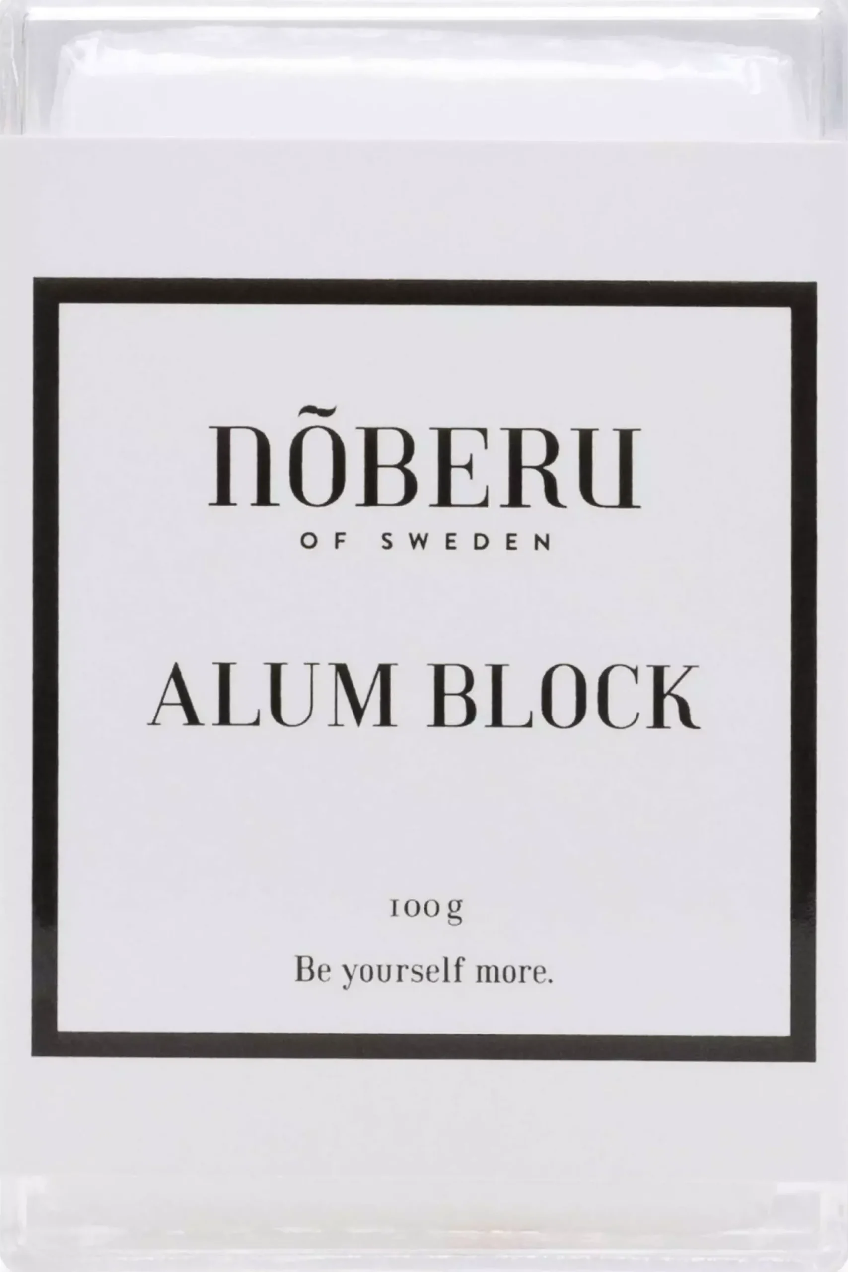 Nõberu Stockholm Alum Block 100 g