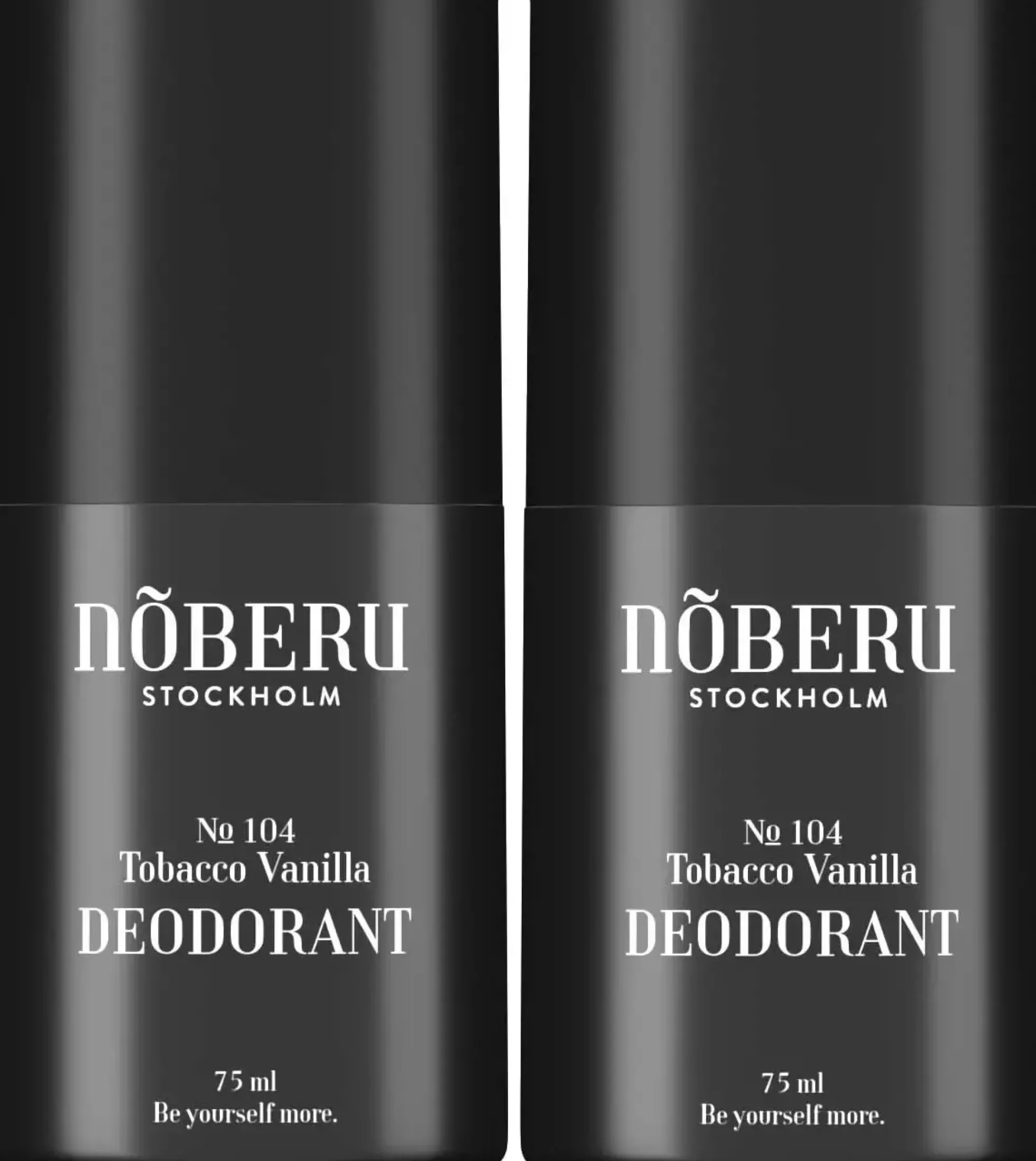 Nõberu Stockholm Bundle Deodorant No 104 Tobacco Vanilla 75 ml x2