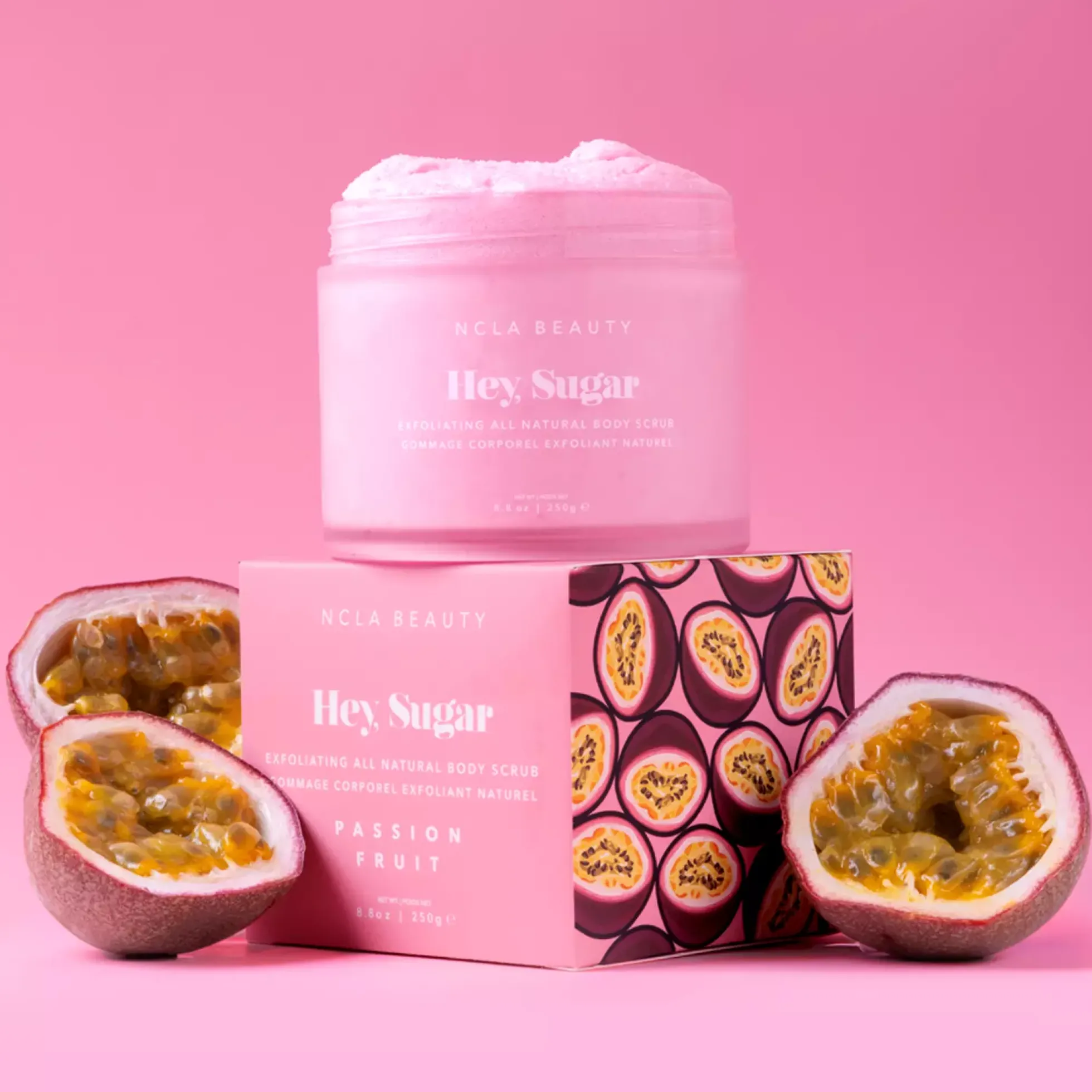 NCLA Beauty Hey, Sugar Passion Fruit Body Scrub 250 g