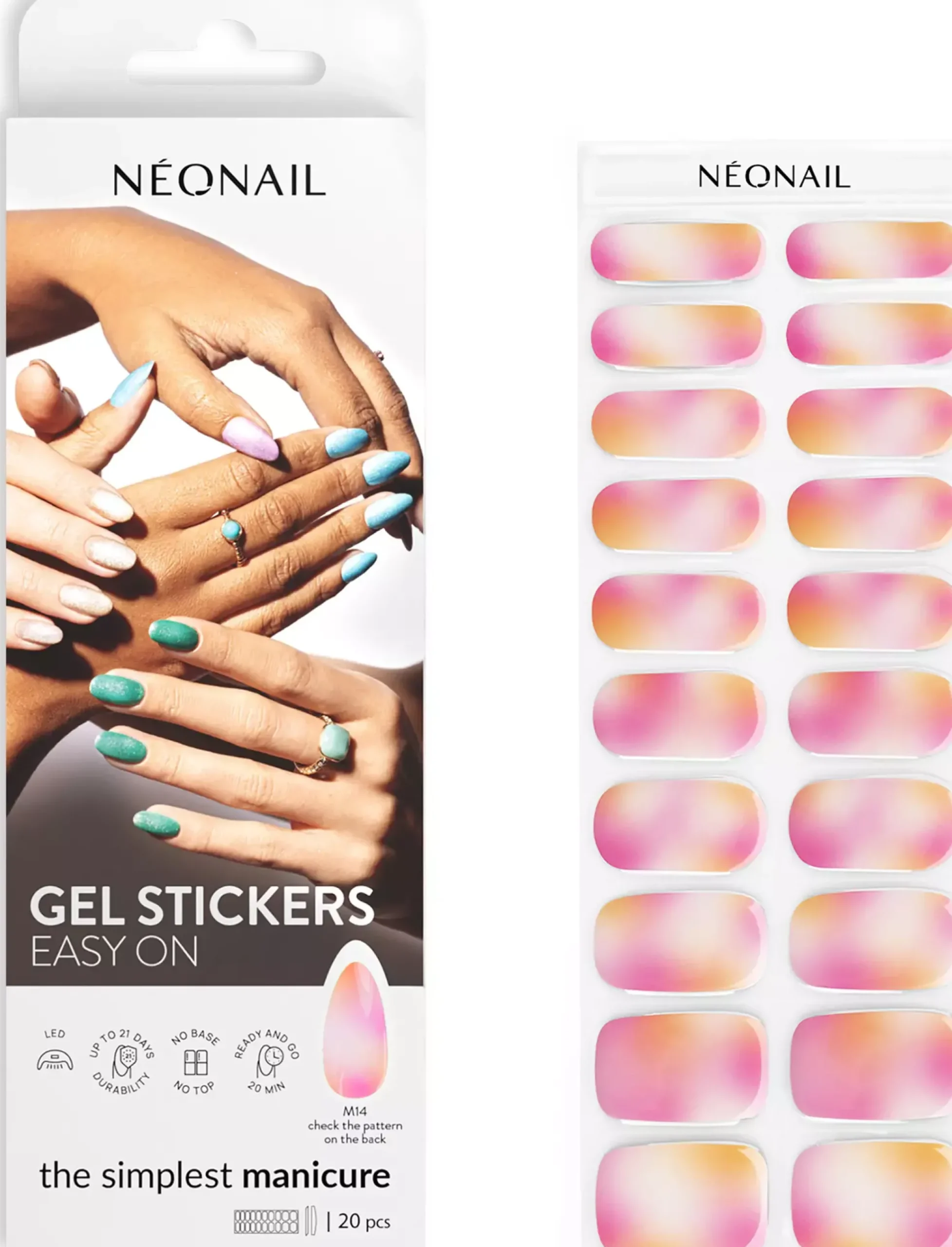 NEONAIL Gel Stickers Easy On Mani M14