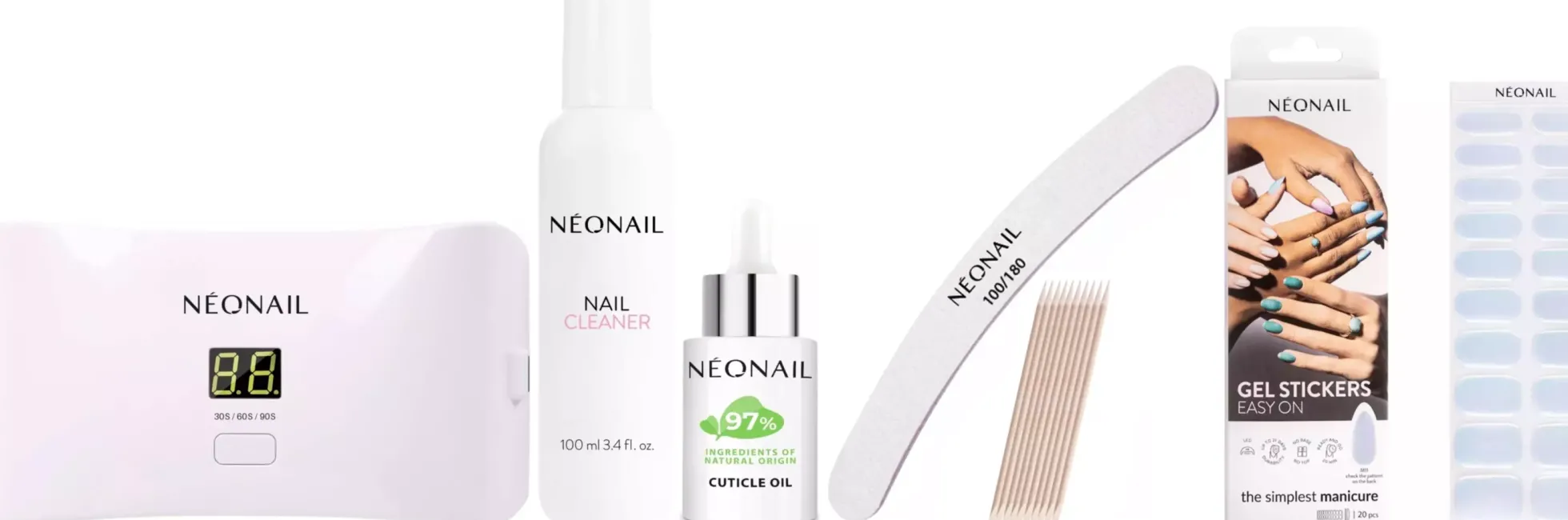NEONAIL Gel Stickers Full Kit M11