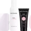 NEONAIL Nail Extention Kit With Duo Acrylgel Natural Pink & Square Forms