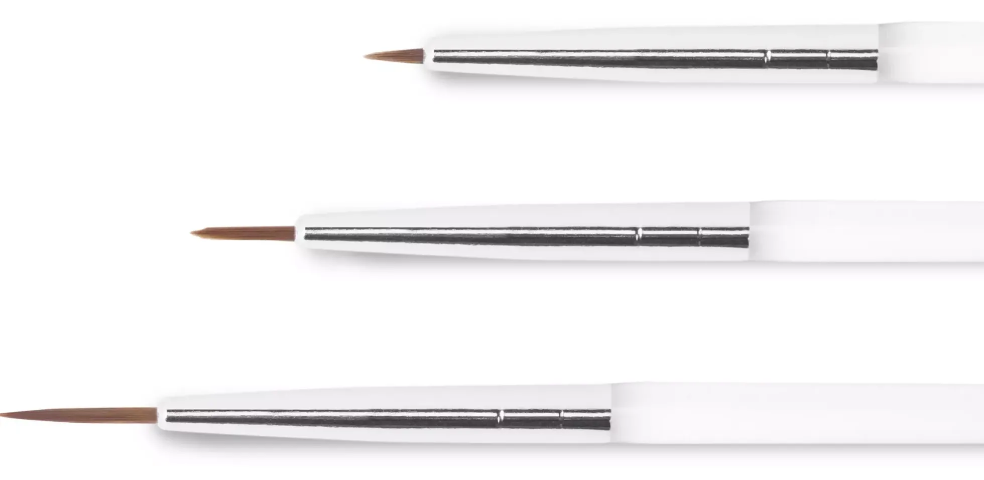 NEONAIL Set of 3 nailart brushes