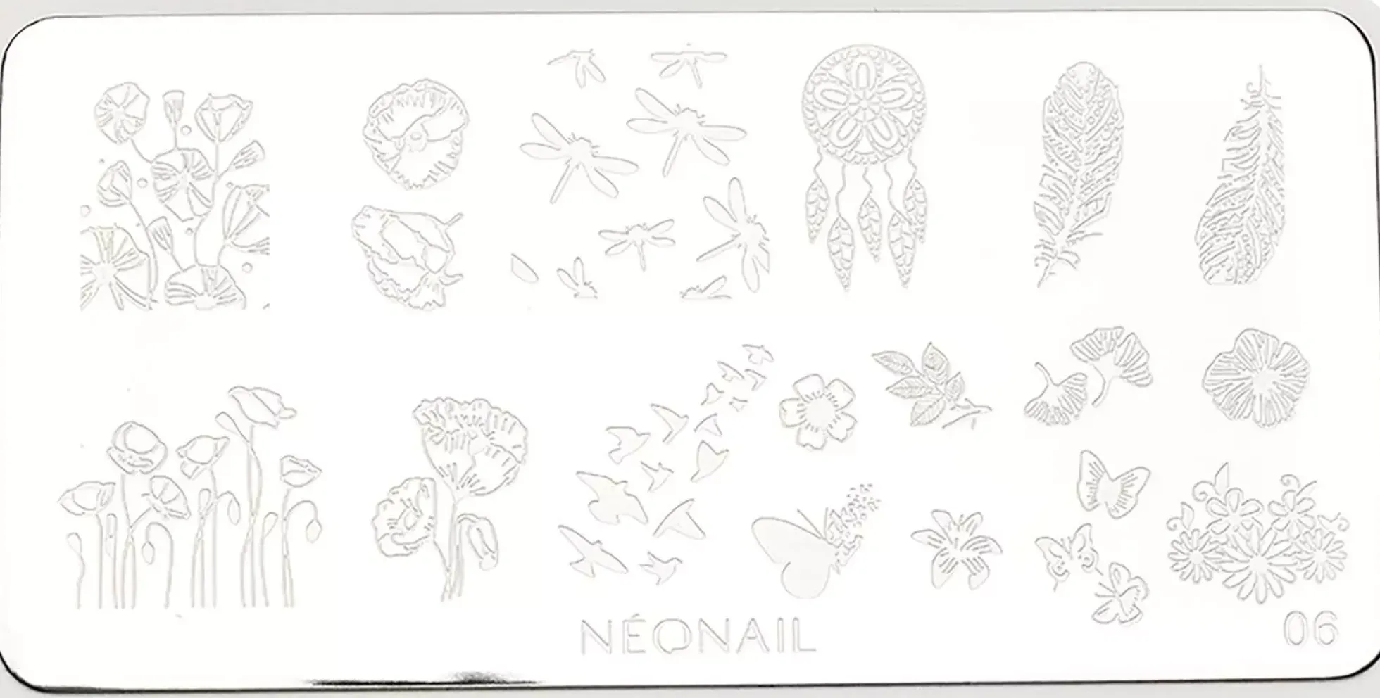 NEONAIL Stamping Plate 06