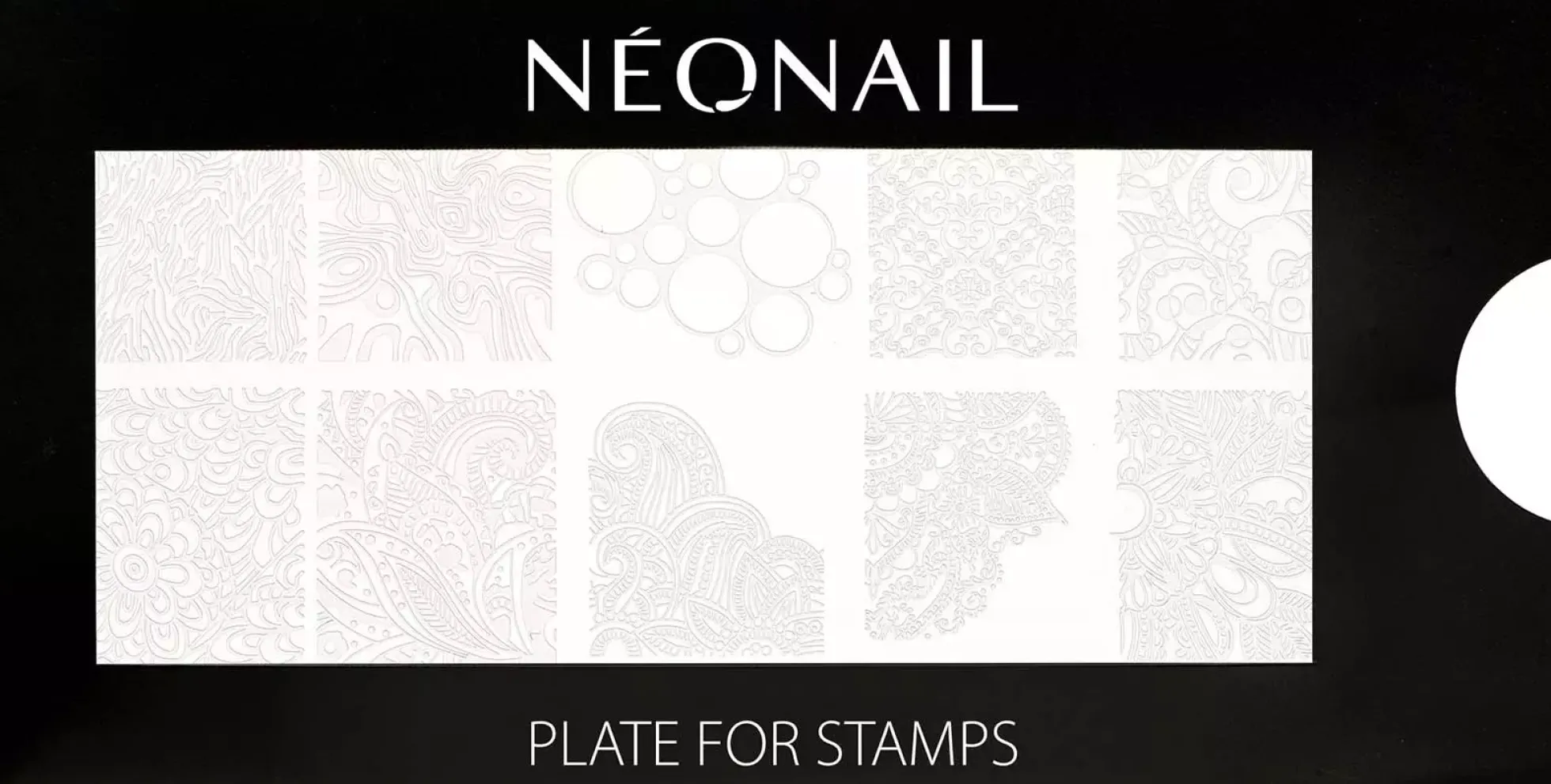 NEONAIL Stamping plate 01