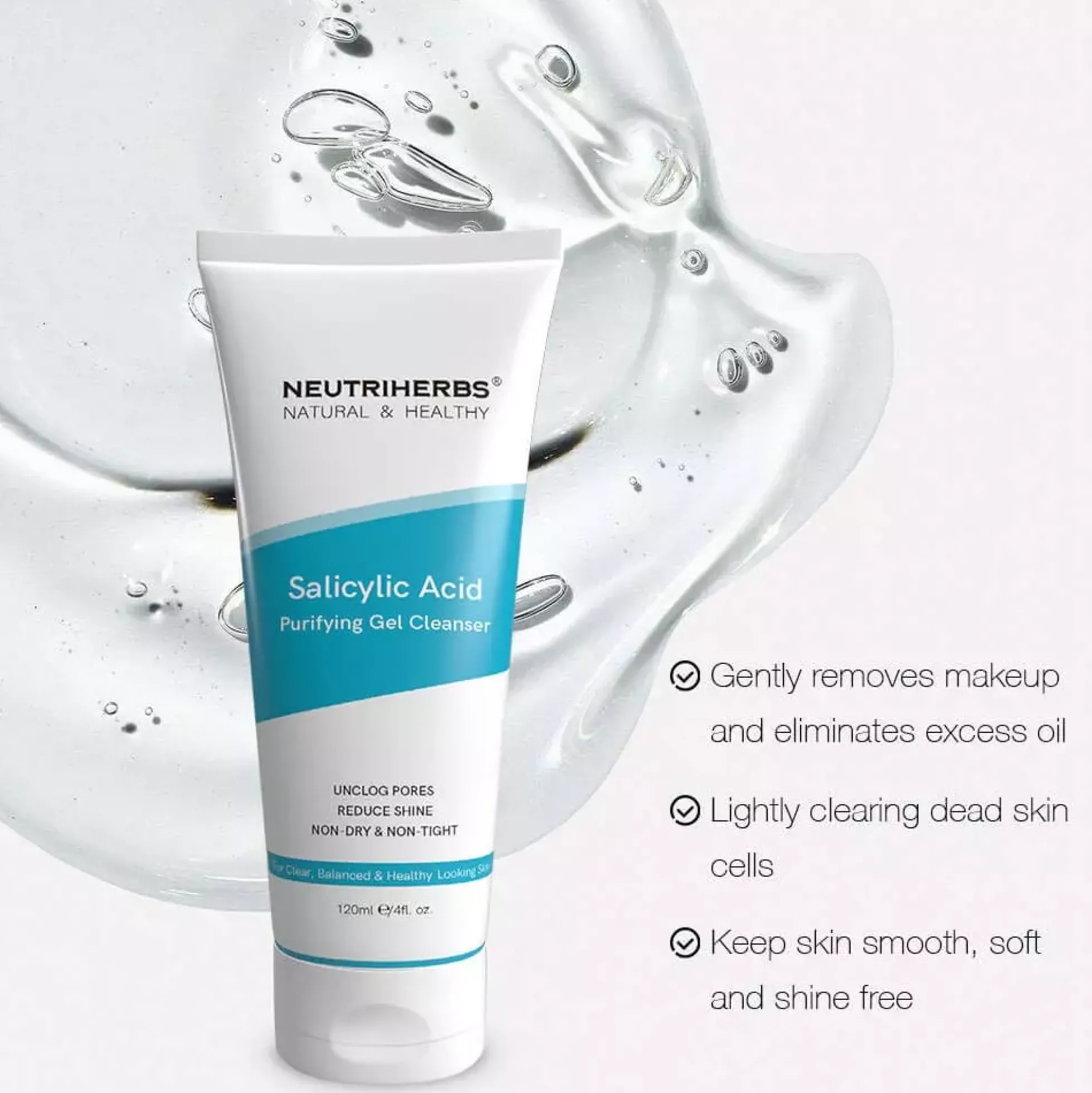 Neutriherbs Salicylic Acid Purifying Gel Cleanser 120 ml