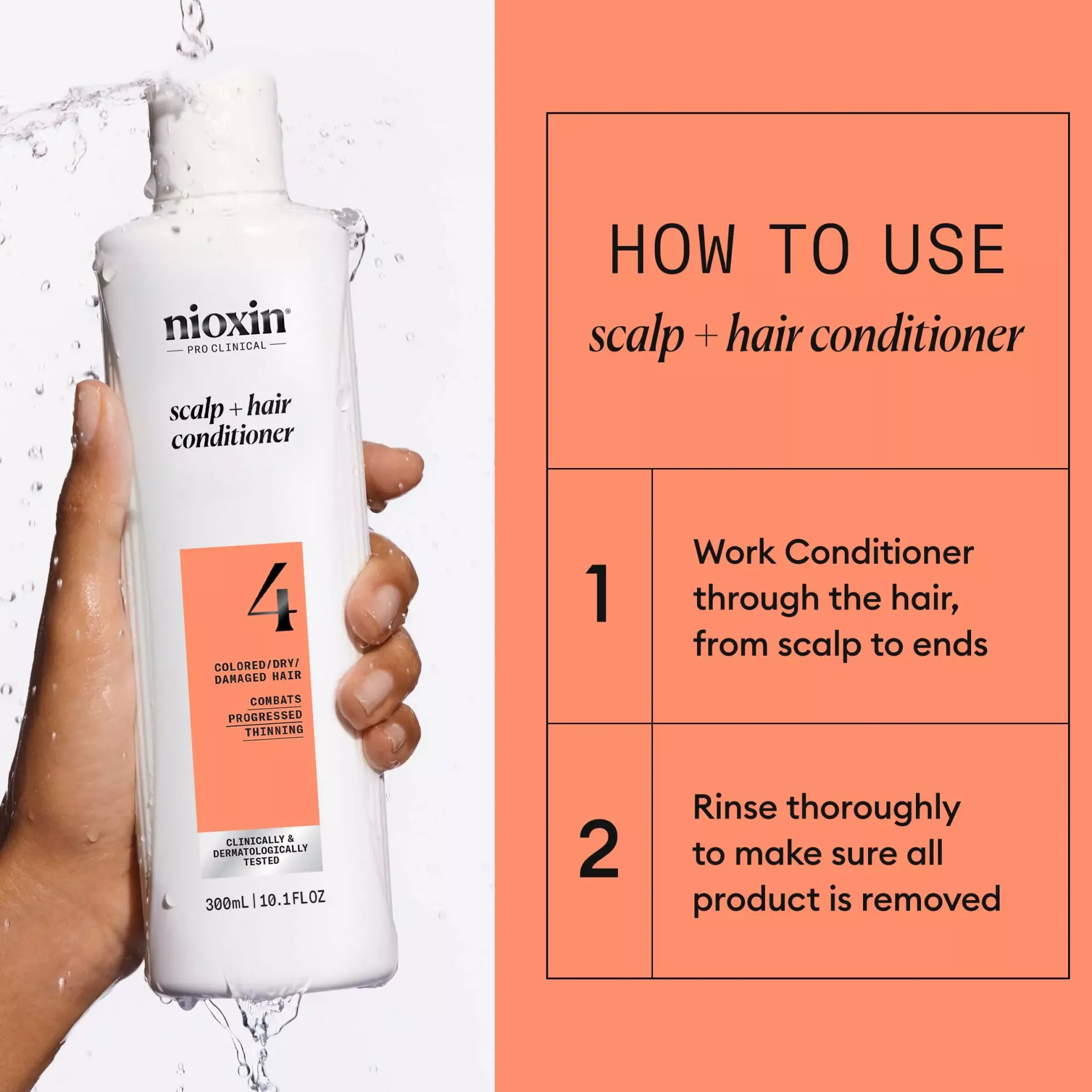 NioxinSystem 4 Conditioner for Colored Thinning Hair 1000 ml