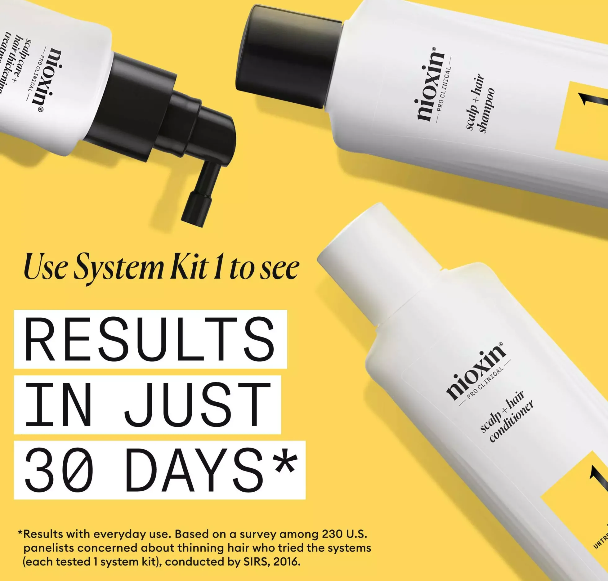 NioxinSystem 1 Scalp Treatment for Thinning Hair 100 ml