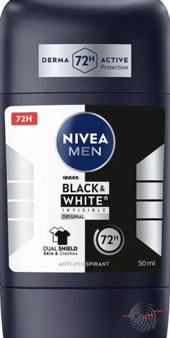 NIVEA Black & White Original Stick 50 ml