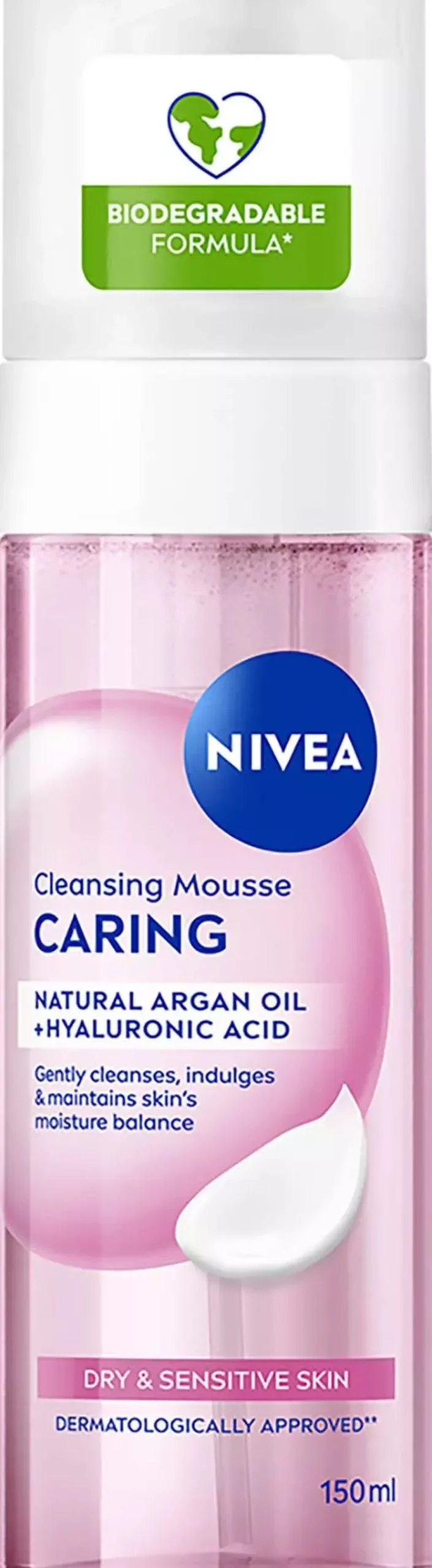 NIVEA Caring Cleansing Mousse 150 ml