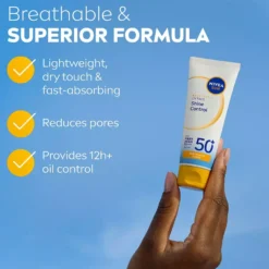 NIVEASUN UV Face Shine Control Cream Very High SPF 50+ 40 ml