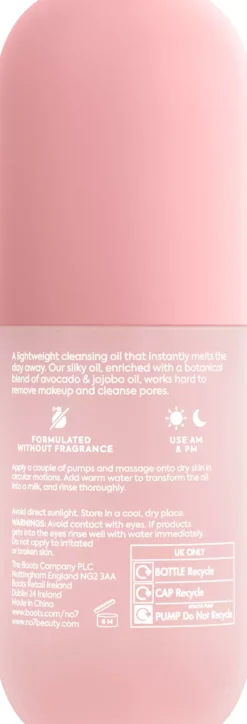 No7Good Intent Pore Buff Clarifying Cleansing Oil