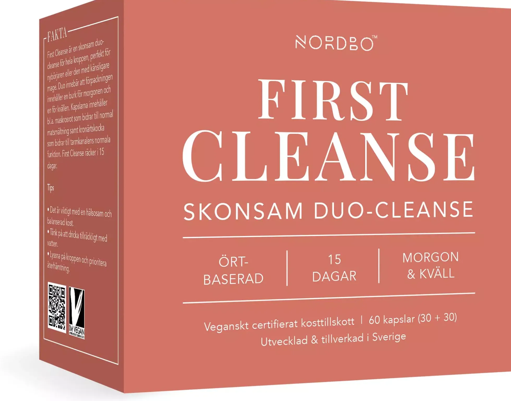 Nordbo First Cleanse, 60 st