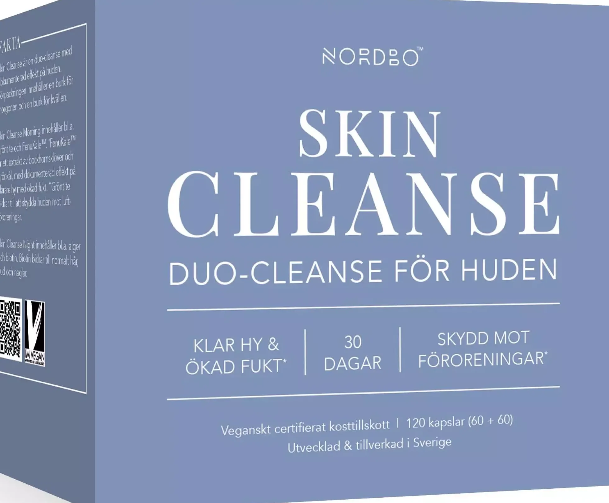 Nordbo Skin Cleanse 120 st